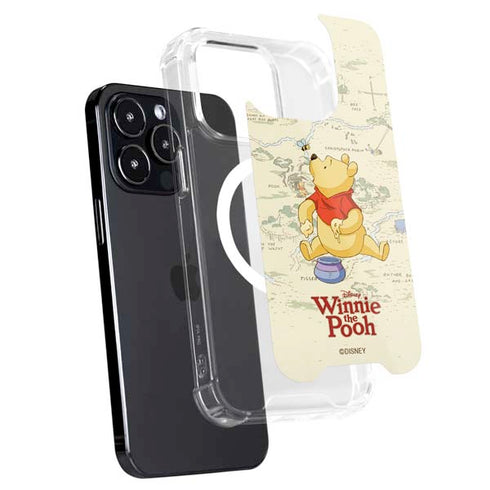 Disney Winnie the Pooh Hundred Acre Wood iPhone 15 Pro MagSafe Case